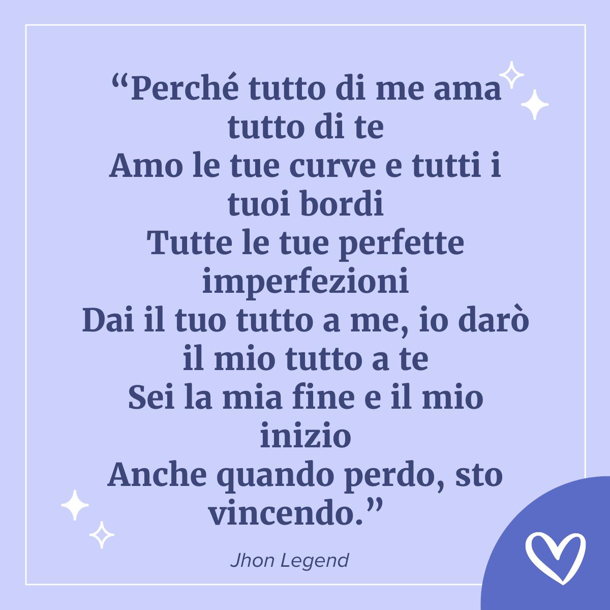 frasi romantiche brevi della musica