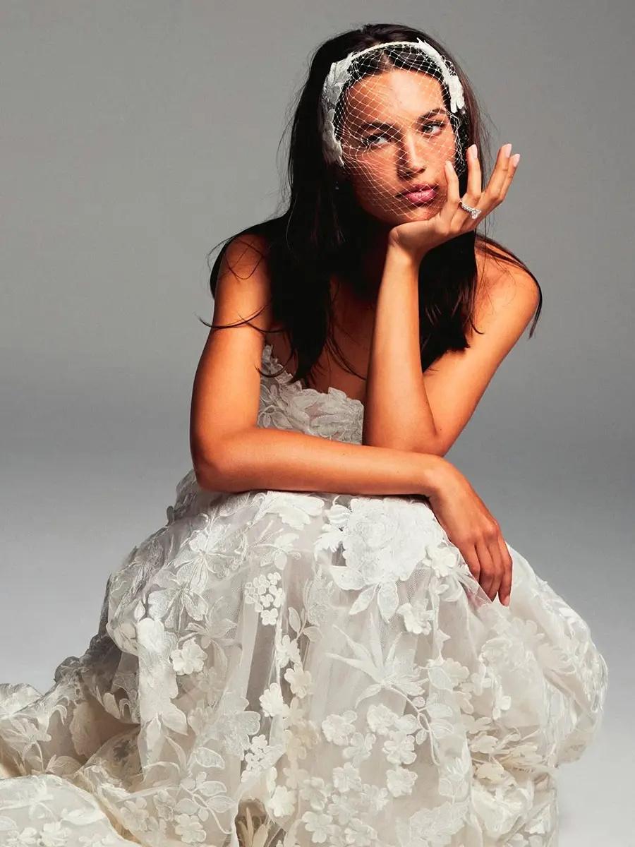 cerchietto capelli sposa con veletta