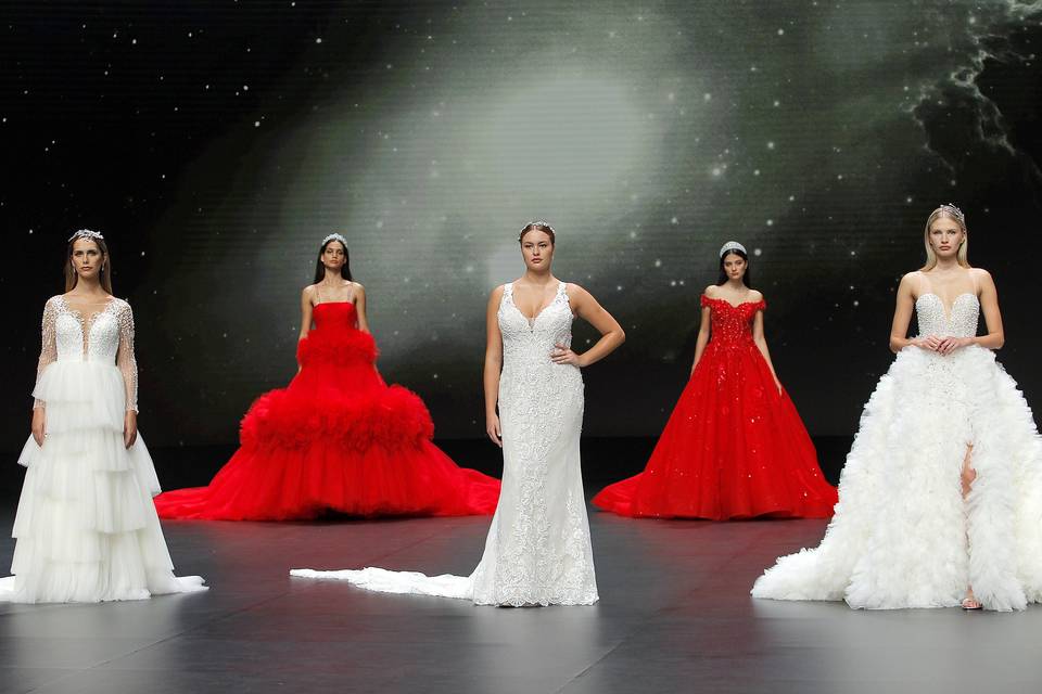 Valmont Barcelona Bridal Fashion Week 2020: sfilano gli abiti da sposa Demetrios