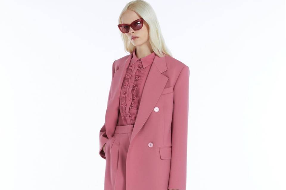 tailleur cerimonia clor peonia max mara