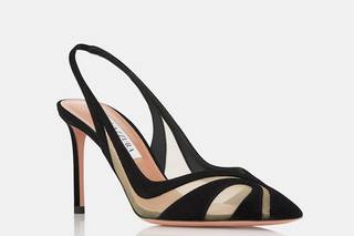 scarpe per matrimonio invitata slingback nere