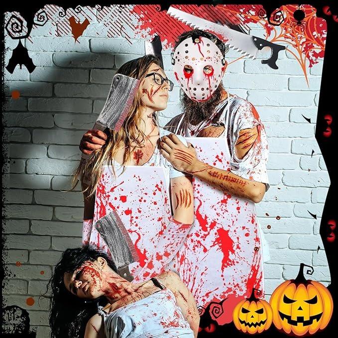 costume coppia Halloween Macellaio Assassino