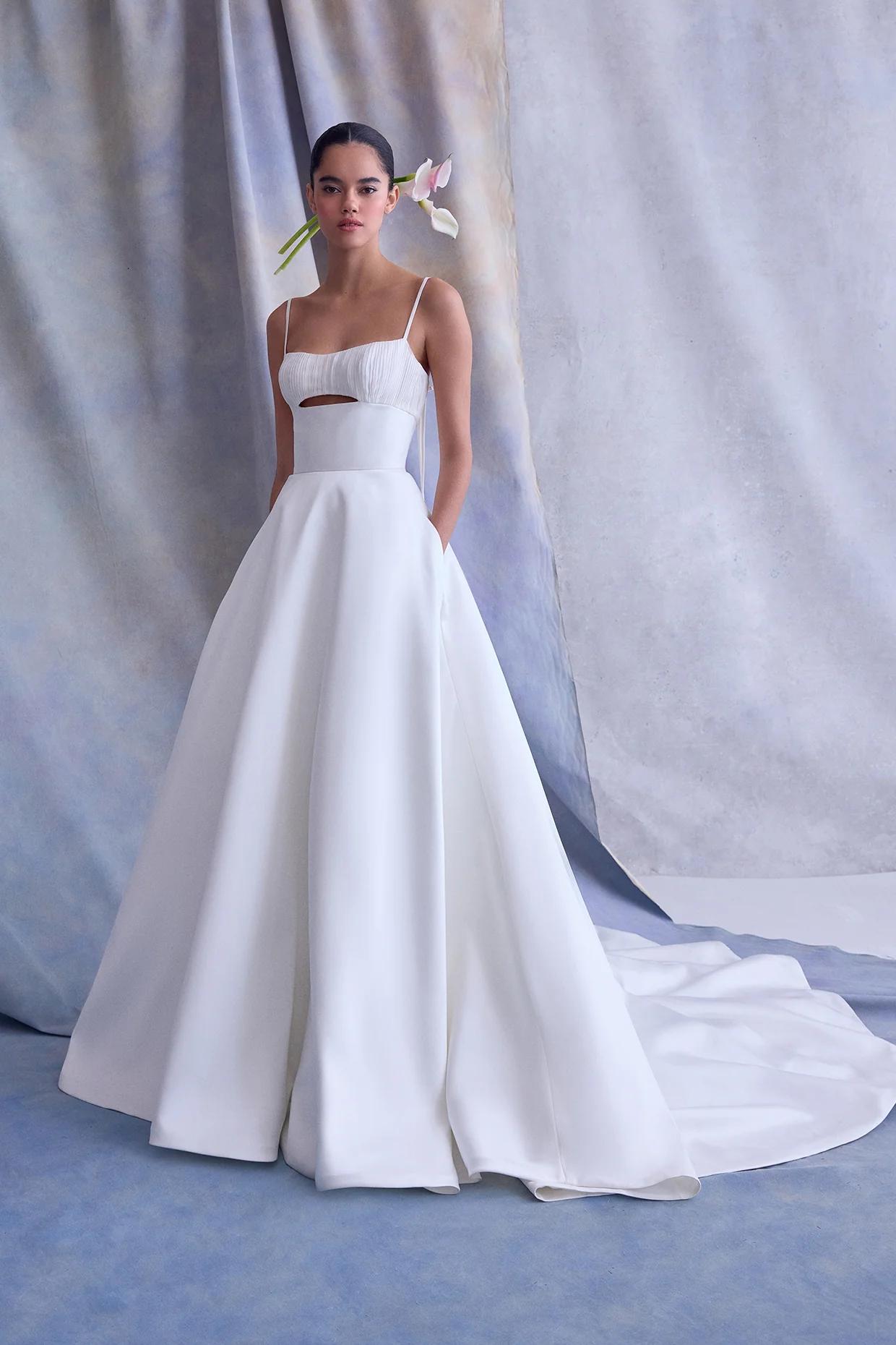 Abito da sposa seconde nozze linea A