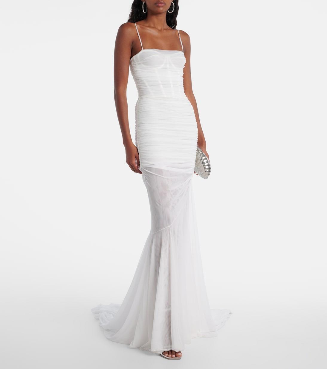 abito sposa drappeggiato