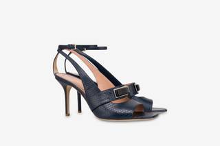 scarpe per matrimonio invitata nere sandalo