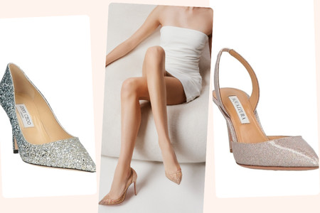 Scarpe da sposa con brillantini: 30 modelli per un bridal look scintillante!