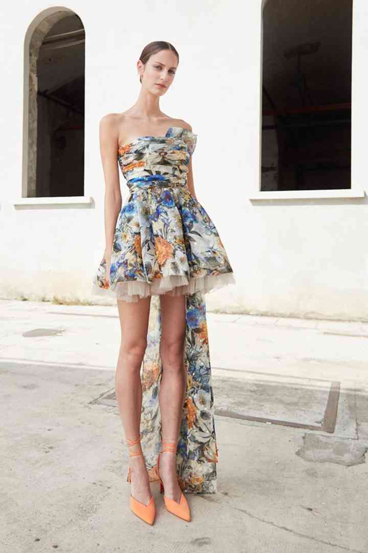 Abiti da cerimonia floreali: 50 modelli con flower print