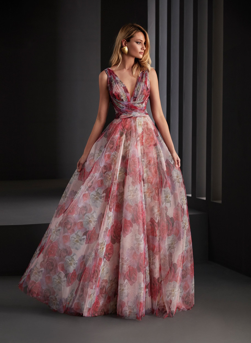 Abiti da cerimonia floreali 50 modelli con flower print
