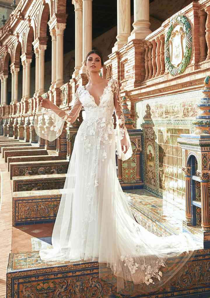 Cinture sul punto vita: il must di questi 30 abiti da sposa