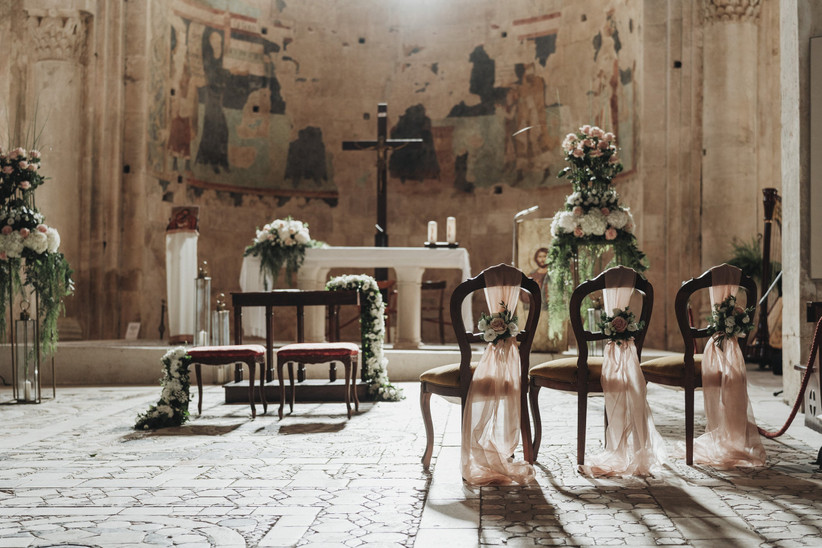 30 idee per le decorazioni della chiesa del vostro matrimonio