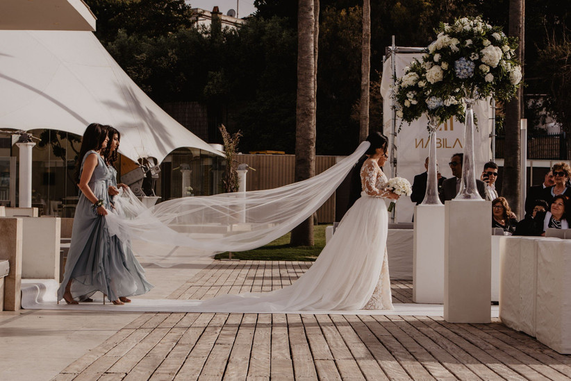 Le origini del velo da sposa: una lunga storia d'amore