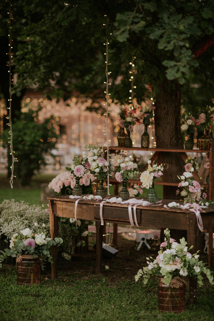 Flower bar per matrimonio: il corner floreale per ...