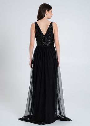 Abito Lungo Paillettes & Tulle, Rinascimento