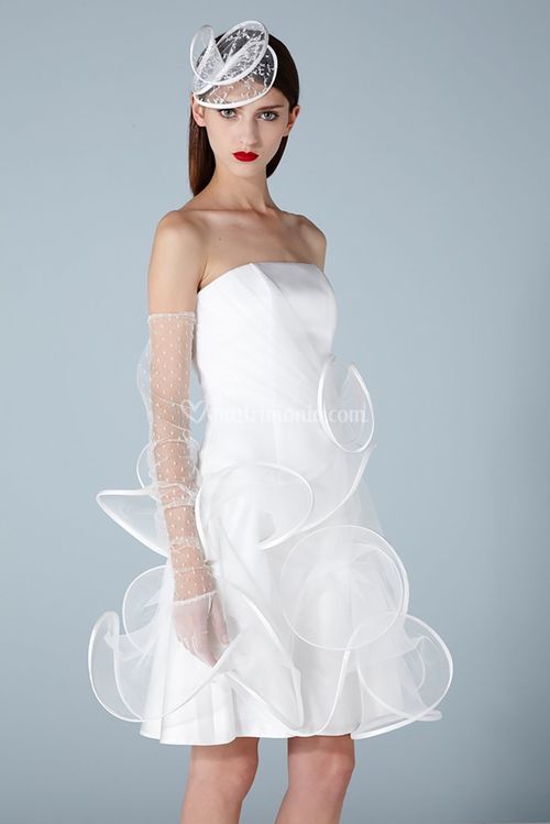 Matrimonio in abito corto 4