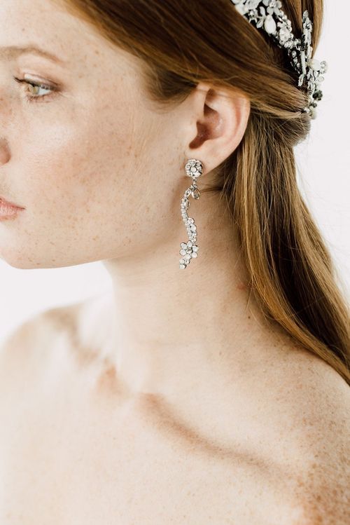 ZOLA EARRINGS, Maria Elena Headpieces