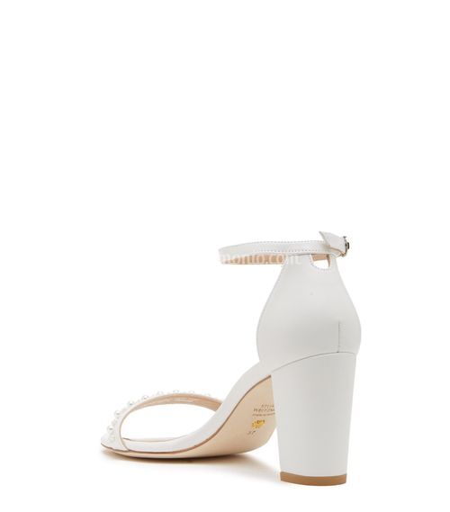 NEARLYNUDE DEMIPEARL SANDAL, Stuart Weitzman