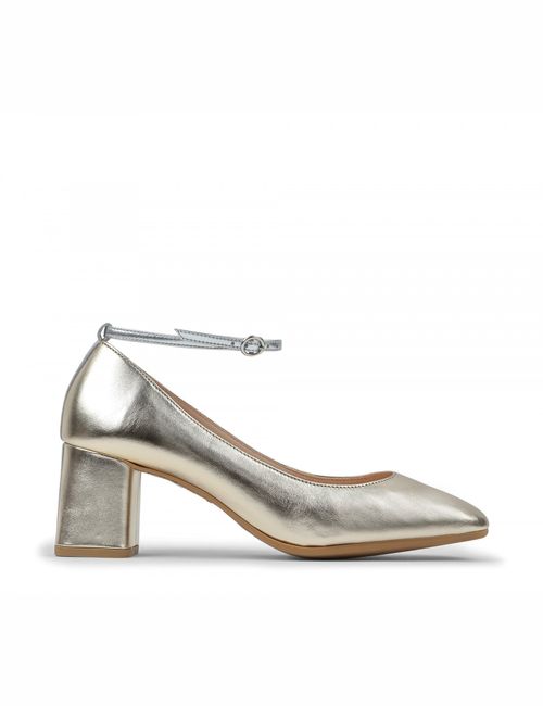 Tess pumps - Light gold and Silver, Repetto