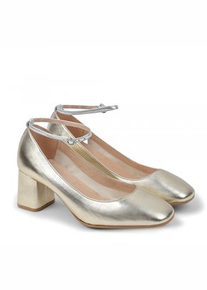 Tess pumps - Light gold and Silver, Repetto