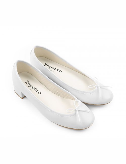 Camille Ballerinas - White, Repetto