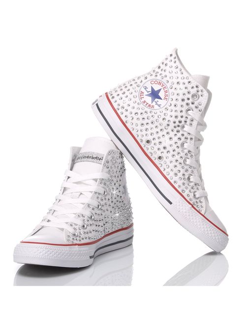 CONVERSE SWAROVSKI WHITE, Mimanera