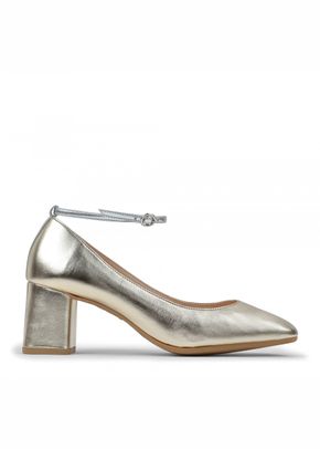 Tess pumps - Light gold and Silver, 620