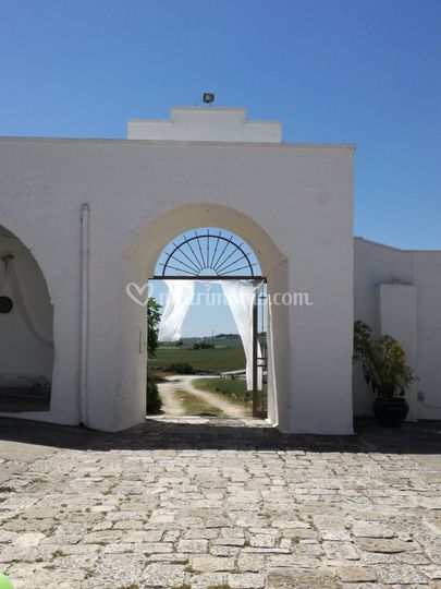 Ingresso di Masseria La Signorella