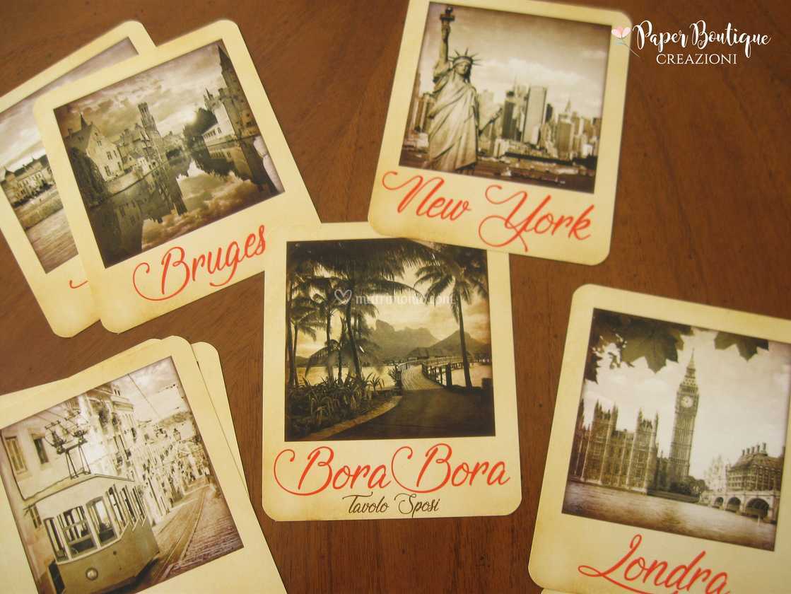 Segna Tavolo Tema Viaggio Di Paper Boutique Foto 39