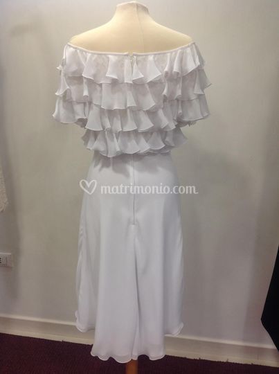 Abito Da Cerimonia Di Sposa In Outlet Foto 26