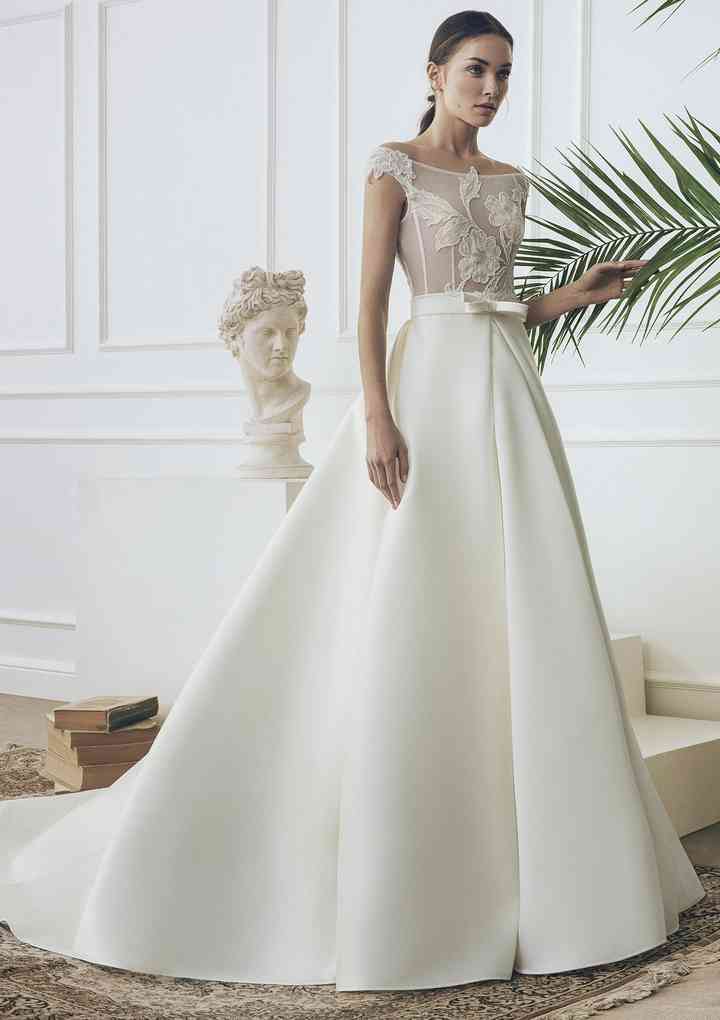 40 abiti da sposa con corpetti trasparenti per un look super sensuale
