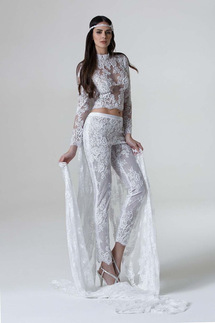 40 abiti da sposa con corpetti trasparenti per un look super sensuale