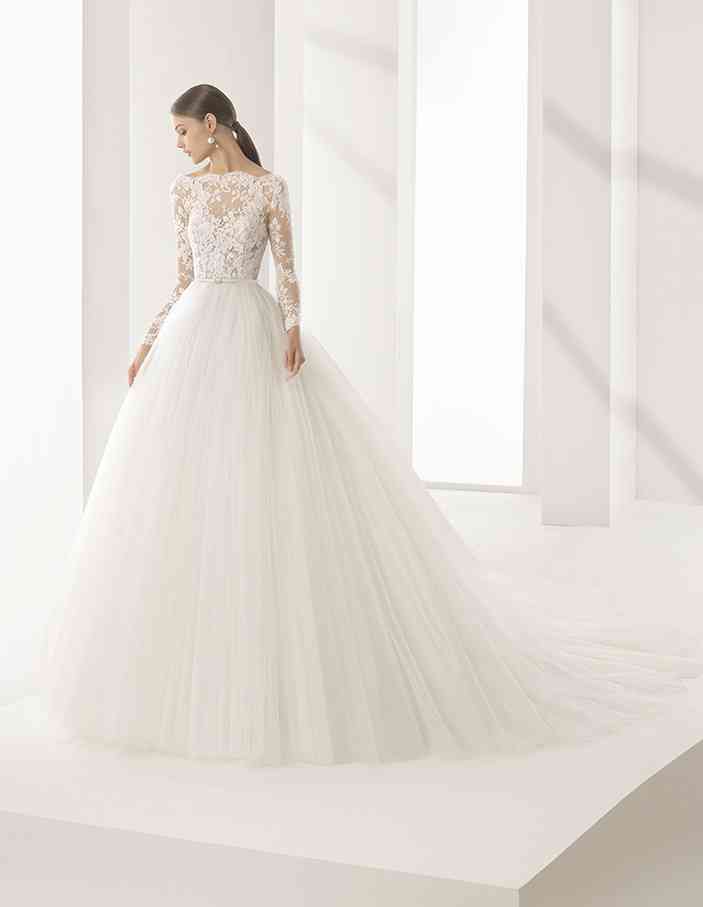 abito sposa romantico
