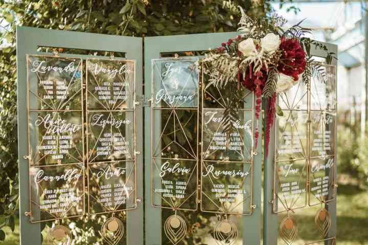 6 Temi Per Un Tableau De Mariage Originale