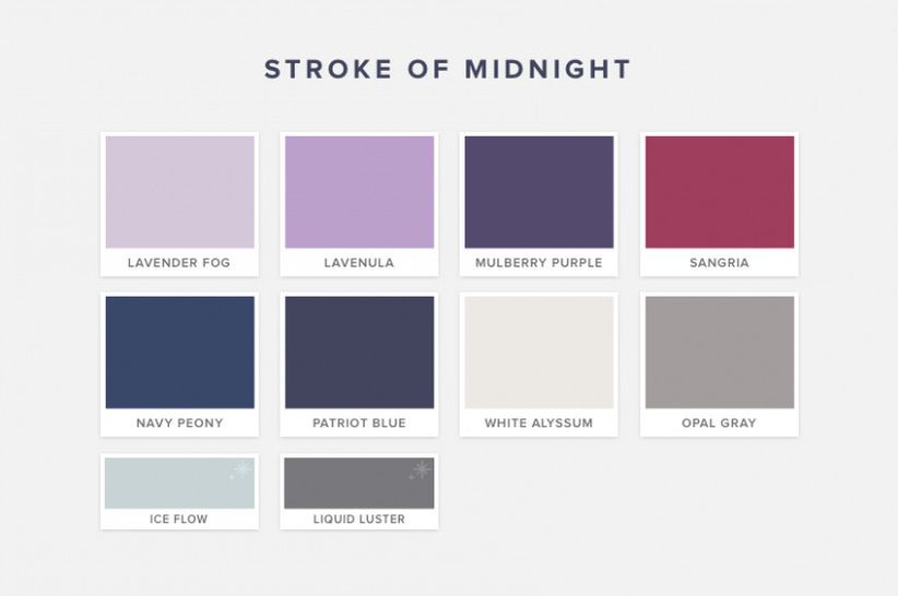 the stroke of midnight palette