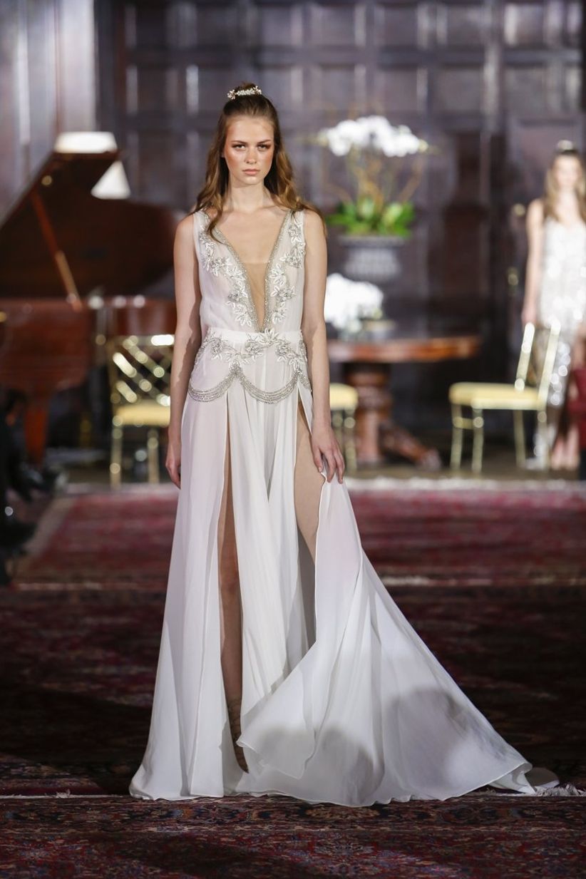 40 abiti da sposa con perline e brillanti