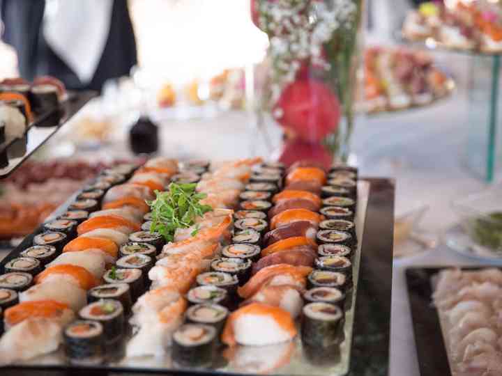 Idee Per Allestire Un Buffet Di Sushi Per Un Matrimonio