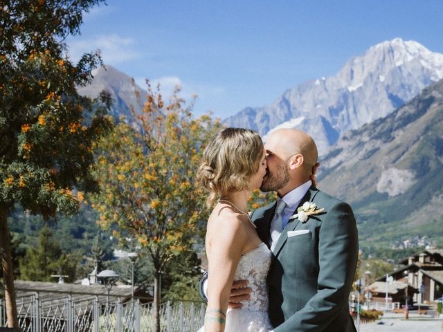 Il matrimonio di Simone e Valentina a Courmayeur, Aosta 42