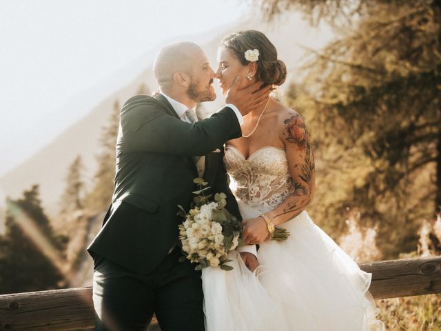 Il matrimonio di Simone e Valentina a Courmayeur, Aosta 56