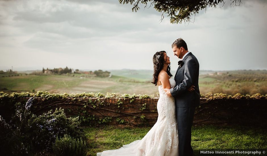 Il matrimonio di Theodore e Cristina a Castelnuovo Berardenga, Siena