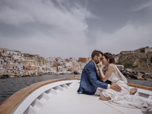 Il matrimonio di Pietro e Barbara a Procida, Napoli 75