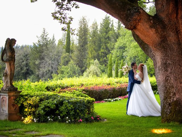 Il matrimonio di Enrico e Linda a Montespertoli, Firenze 2
