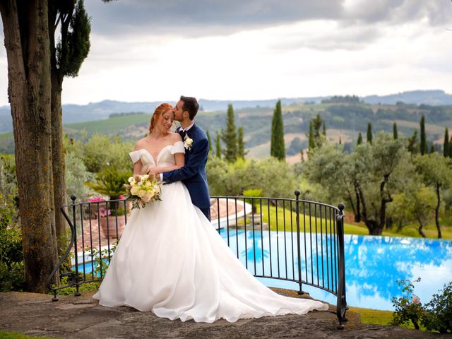 Il matrimonio di Enrico e Linda a Montespertoli, Firenze 16