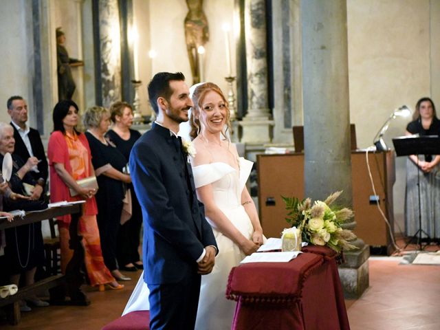 Il matrimonio di Enrico e Linda a Montespertoli, Firenze 23