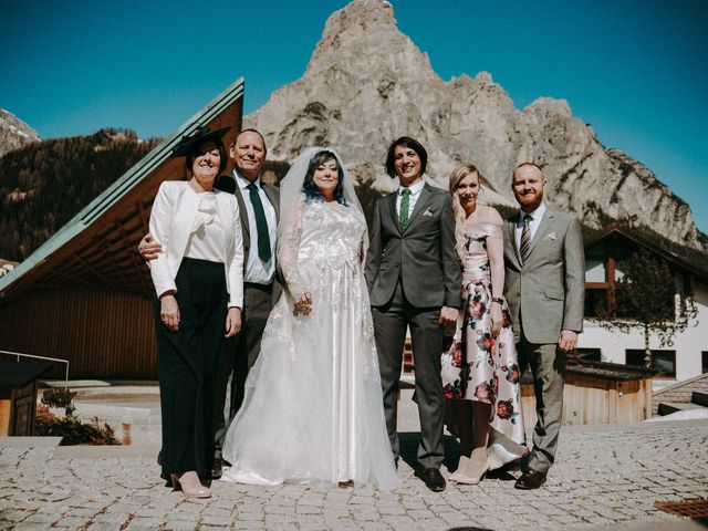 Il matrimonio di Steve e Claire a Corvara in Badia- Corvara, Bolzano 93