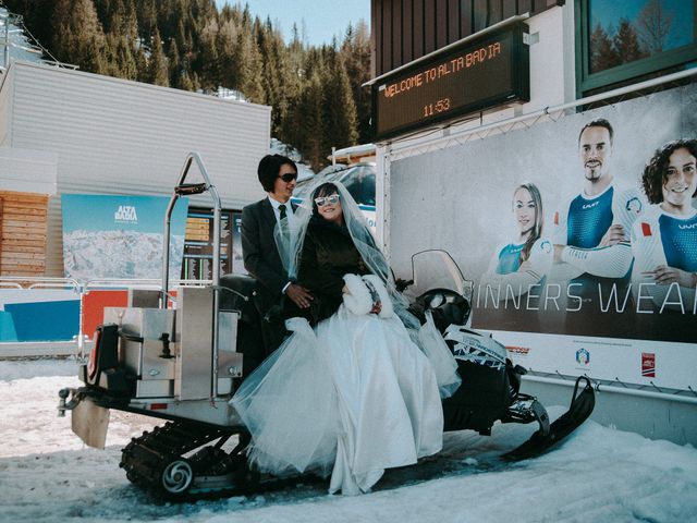 Il matrimonio di Steve e Claire a Corvara in Badia- Corvara, Bolzano 132