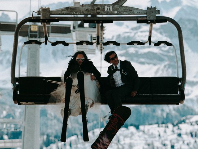 Il matrimonio di Steve e Claire a Corvara in Badia- Corvara, Bolzano 147