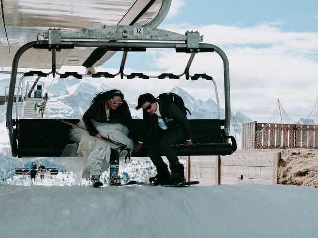 Il matrimonio di Steve e Claire a Corvara in Badia- Corvara, Bolzano 151