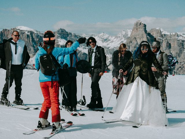 Il matrimonio di Steve e Claire a Corvara in Badia- Corvara, Bolzano 156