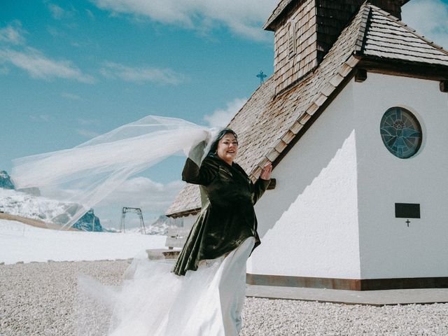 Il matrimonio di Steve e Claire a Corvara in Badia- Corvara, Bolzano 178