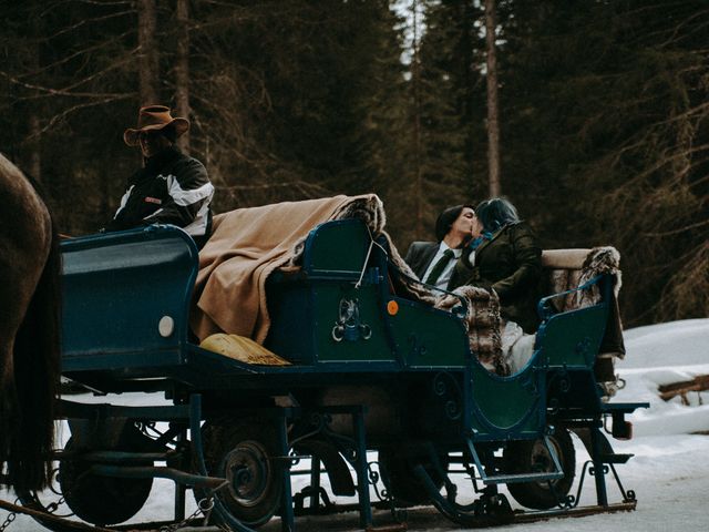 Il matrimonio di Steve e Claire a Corvara in Badia- Corvara, Bolzano 267