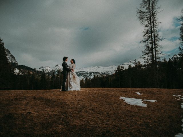 Il matrimonio di Steve e Claire a Corvara in Badia- Corvara, Bolzano 287